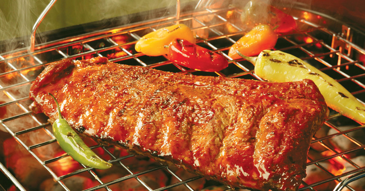 BBQ Ribs Grilled